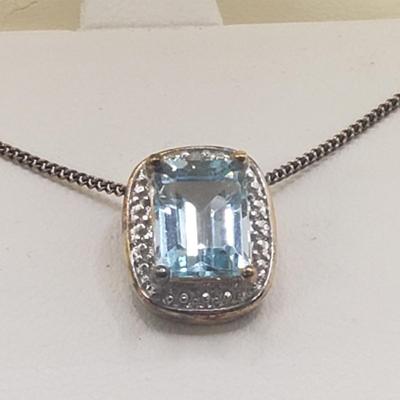 Sterling and Gem Necklaces and Earrings (ST-KD)