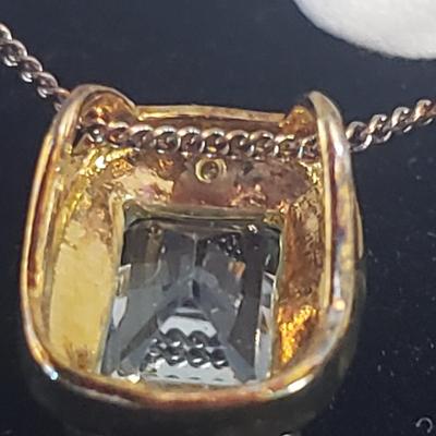 Sterling and Gem Necklaces and Earrings (ST-KD)