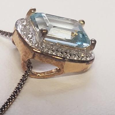 Sterling and Gem Necklaces and Earrings (ST-KD)