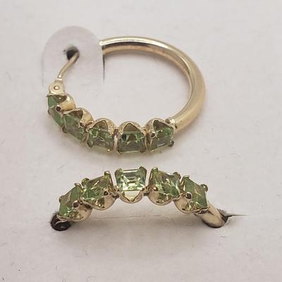 Sterling and Gem Necklaces and Earrings (ST-KD)