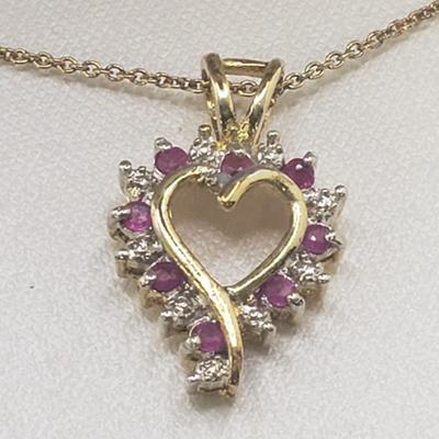 Sterling and Gem Necklaces and Earrings (ST-KD)