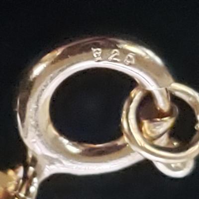 Sterling and Gem Necklaces and Earrings (ST-KD)