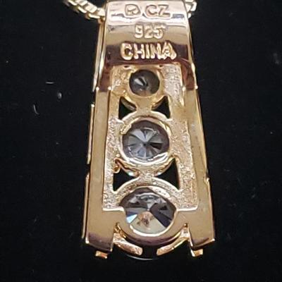 Sterling and Gem Necklaces and Earrings (ST-KD)