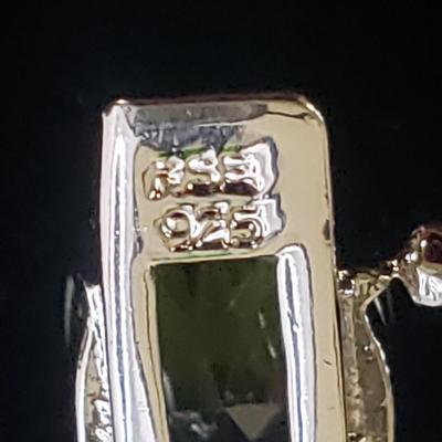 Sterling Jewelry - Green Stone Set & Pink Heart Set (ST-KD)