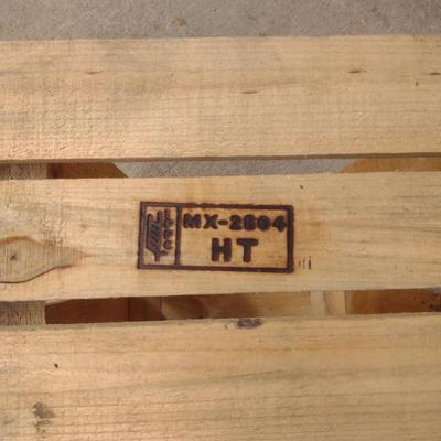 3 WOODEN CRATES