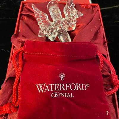 2006 WATERFORD CRYSTAL ANGEL OF PEACE ORNAMENT
