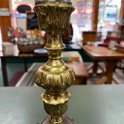 Sale Photo Thumbnail #69: Pair of Vintage Art Nouveau or Renaissance Revival Style Candlesticks
17" Tall