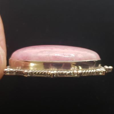 18 Sterling and Stone Pendants (ST-KD)