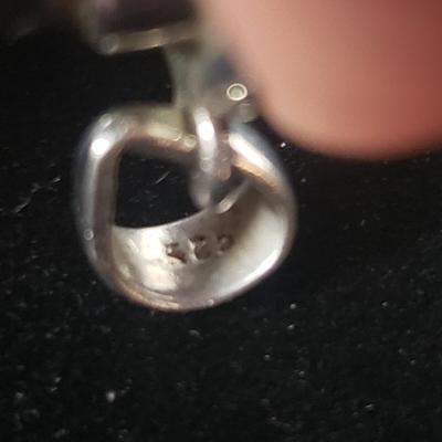 18 Sterling and Stone Pendants (ST-KD)