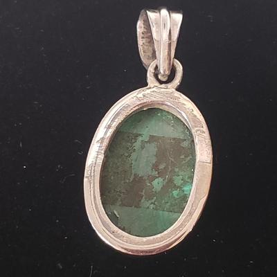 18 Sterling and Stone Pendants (ST-KD)