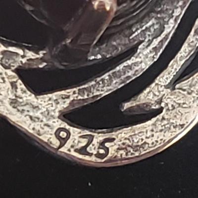 18 Sterling and Stone Pendants (ST-KD)