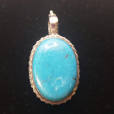 18 Sterling and Stone Pendants (ST-KD)