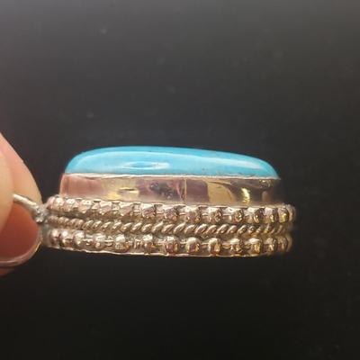 18 Sterling and Stone Pendants (ST-KD)