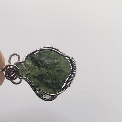 18 Sterling and Stone Pendants (ST-KD)