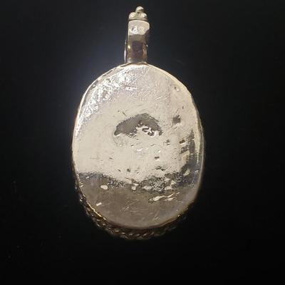 18 Sterling and Stone Pendants (ST-KD)