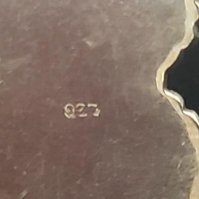 18 Sterling and Stone Pendants (ST-KD)