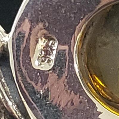 18 Sterling and Stone Pendants (ST-KD)