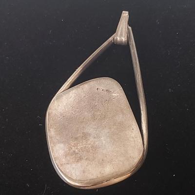 18 Sterling and Stone Pendants (ST-KD)