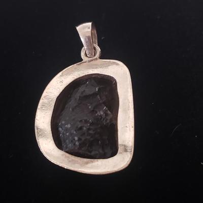 18 Sterling and Stone Pendants (ST-KD)