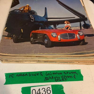 1950s Auto Speed & Sport / 1960s Motor Sports Magazines Lot