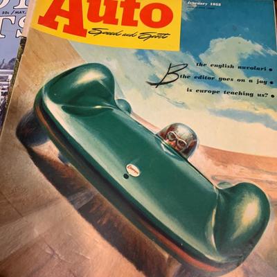 1950s Auto Speed & Sport / 1960s Motor Sports Magazines Lot
