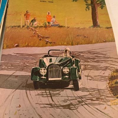1960s / 70s Sport Car Magazine Lot