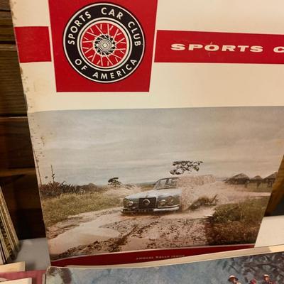 1960s / 70s Sport Car Magazine Lot