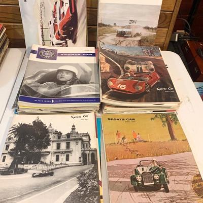 1960s / 70s Sport Car Magazine Lot