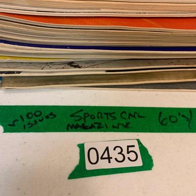 1960s / 70s Sport Car Magazine Lot