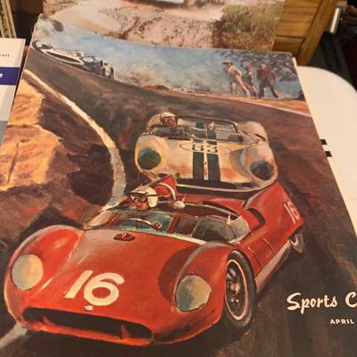 1960s / 70s Sport Car Magazine Lot