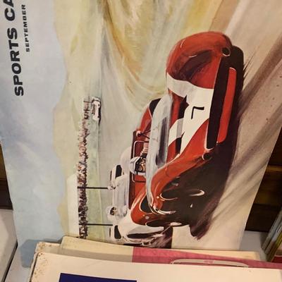1960s / 70s Sport Car Magazine Lot