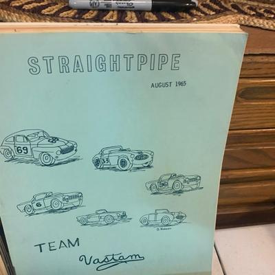 1960s/70s Straightpipe Car Racing Magazines