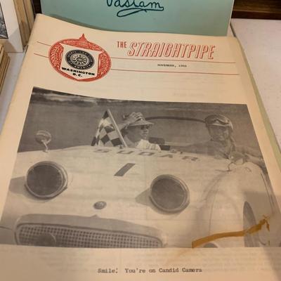 1960s/70s Straightpipe Car Racing Magazines