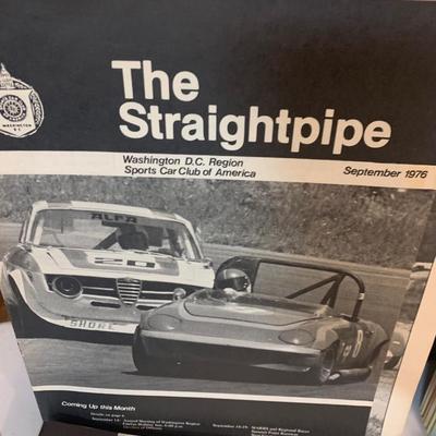 1960s/70s Straightpipe Car Racing Magazines