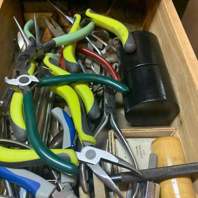 Vintage Watch / Jewelers Work Station LOADED w / Parts & Repair Tools