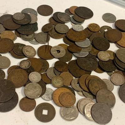 Antique Foreign Currency Lot