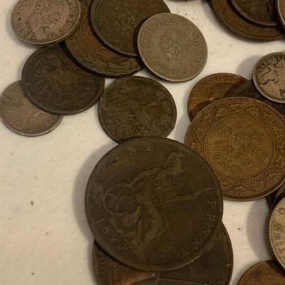 Antique Foreign Currency Lot