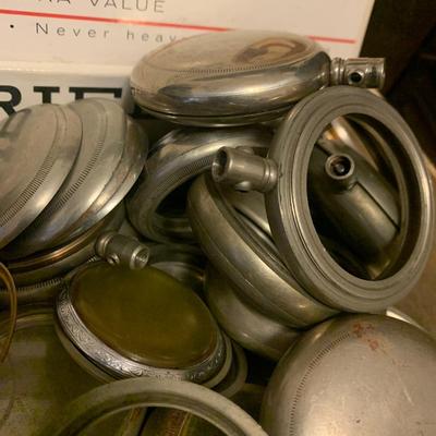 Huge Lot - Vintage Pocket Watch Cases