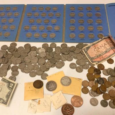 Buffalo Nickles Collection + Other Antique Coins