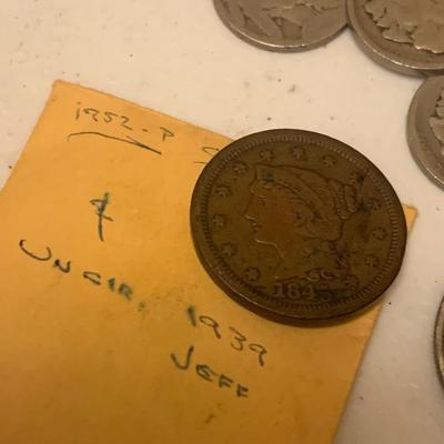 Buffalo Nickles Collection + Other Antique Coins