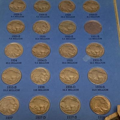 Buffalo Nickles Collection + Other Antique Coins