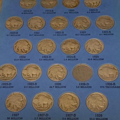 Buffalo Nickles Collection + Other Antique Coins