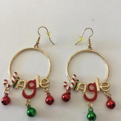 Cute jingle bell earrings