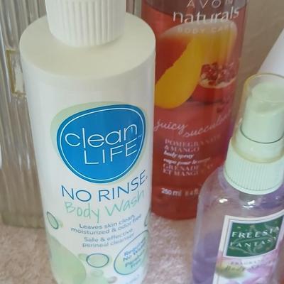 Variety of hygene items - Flawless facial hair remover - purfumes - nail polish remover and more