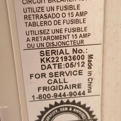 Working Frigidaire air conditioner unit -