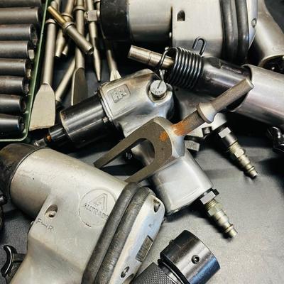 Huge Lot Air Tools/Impact with Sockets