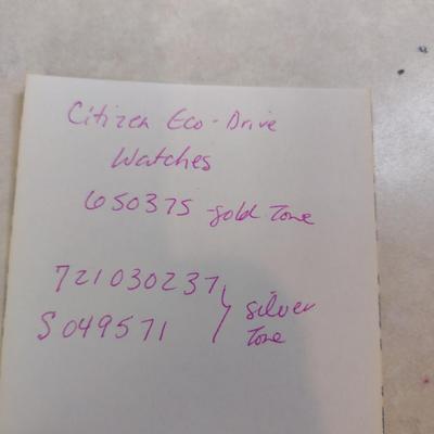 Pair of Citizen Eco-Drive Ladies' Wrist Watches (#64)