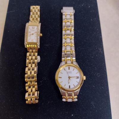 Pair of Citizen Eco-Drive Ladies' Wrist Watches (#64)