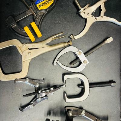 Assorted lot of Clamps & Pullers