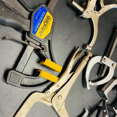 Assorted lot of Clamps & Pullers